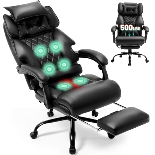 best office chair with massage and heat