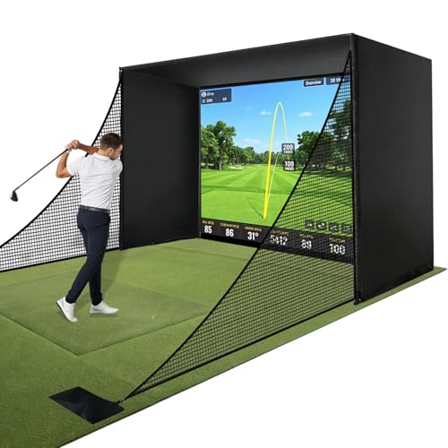 best golf simulator home office